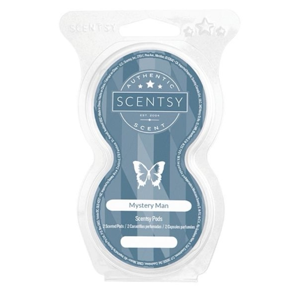Scentsy Mystery Man Scent Pods in Blue- set of two